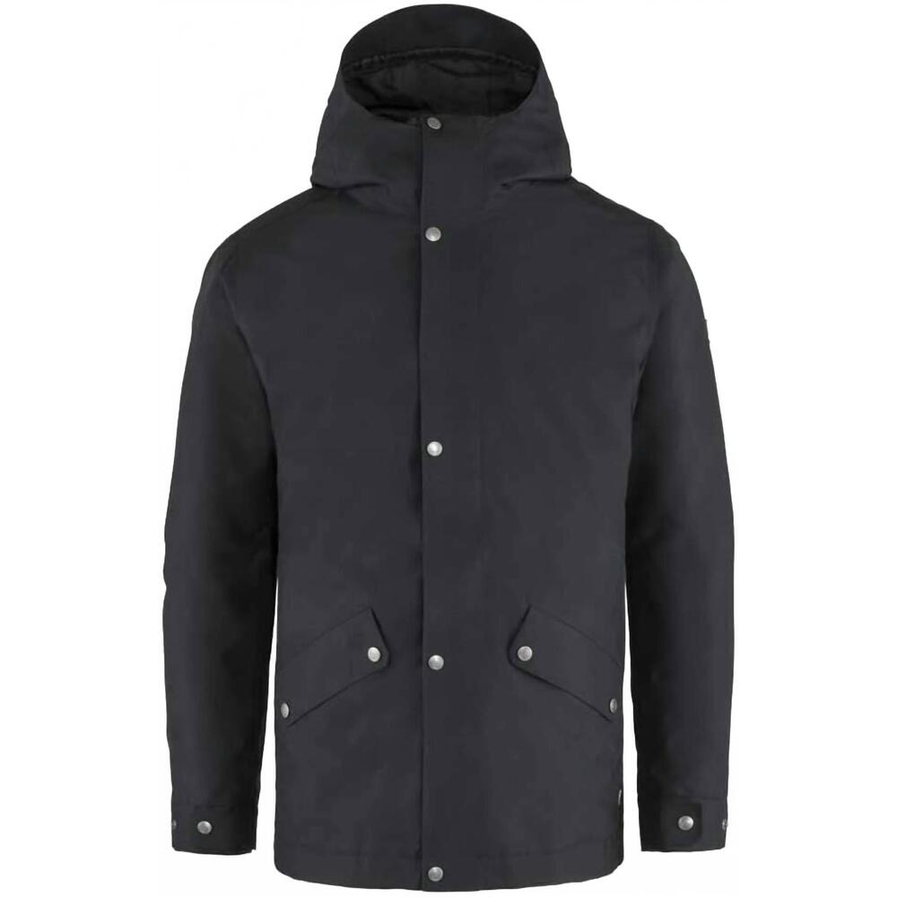 NEW FJALLRAVEN men's visby 3-in-1 jacket in black